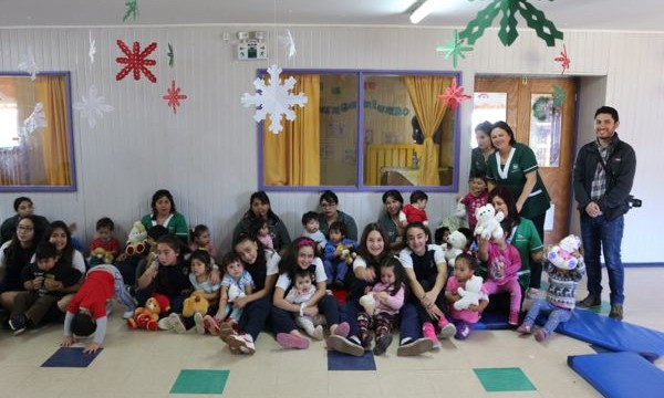 Voluntariado Inacap Temuco Compartio La Navidad Con Ninos De Jardin Infantil De Lanin