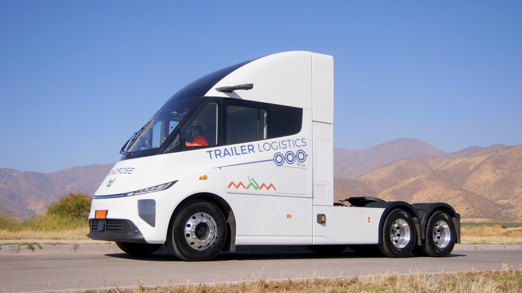 Windrose electric trailer integration Chile