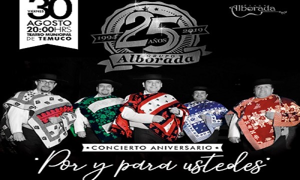 Grupo Alborada celebrará en grande sus 25 años de trayectoria artística